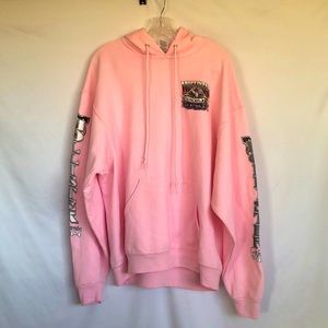 Jerzees  Nublend Pink Pullover Sweatshirt Size XL.